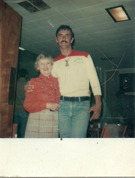 Mary Roehr and me 1977