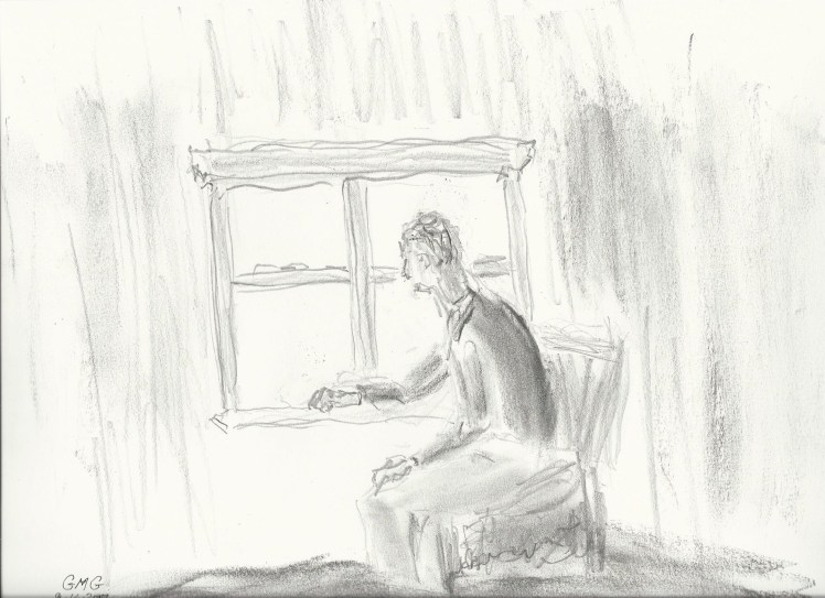 Brooding Illustration