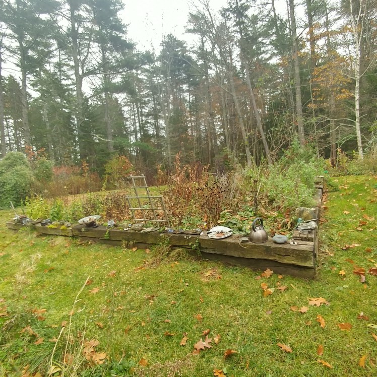 perennial garden autumn