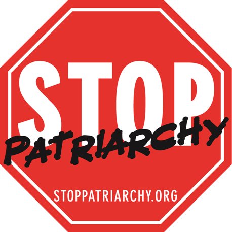 Stop Patriarchy stop sign